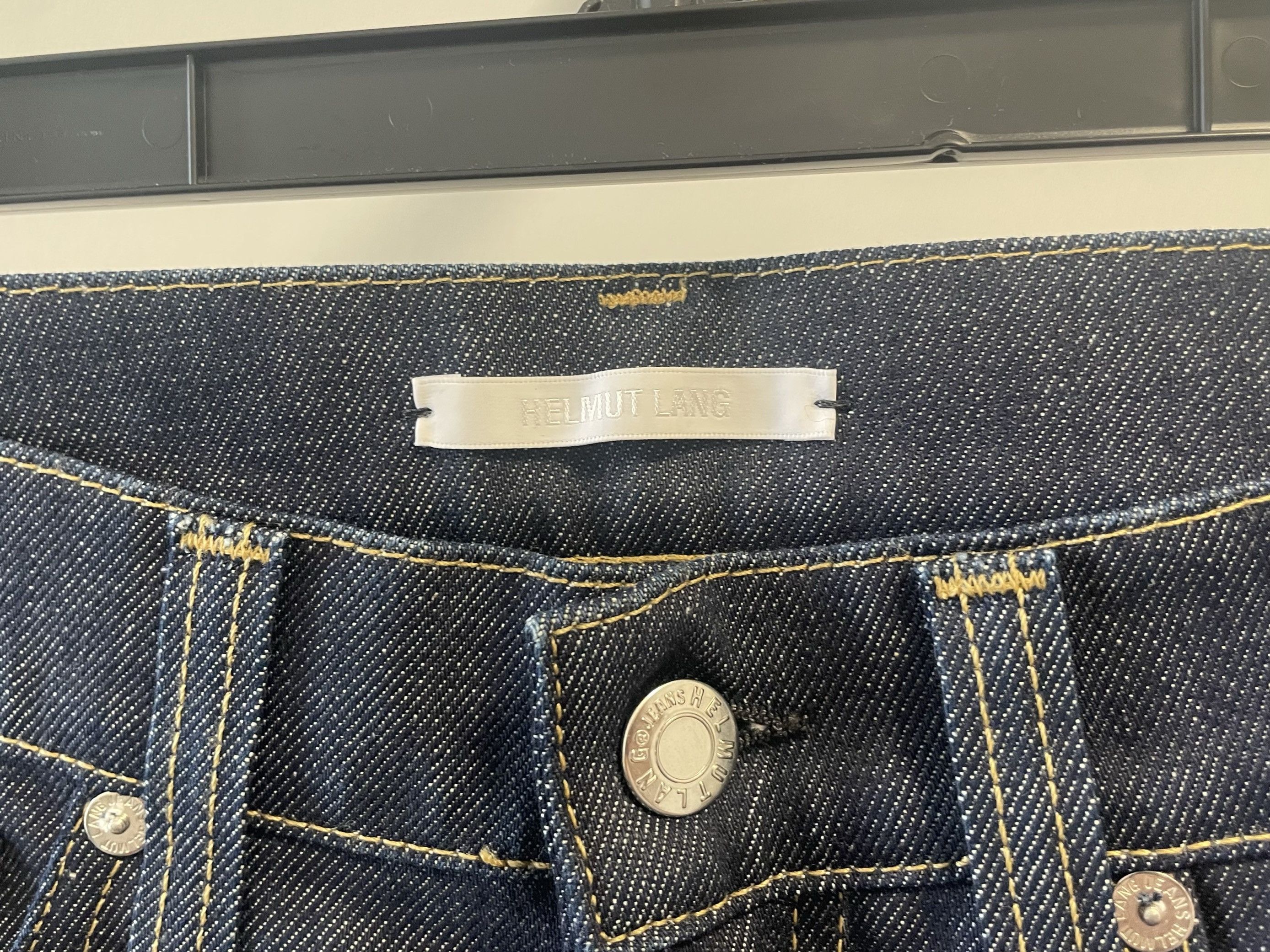 Helmut Lang Helmut Lang Masculine Raw Denim with Key Rings Size US 31 - 4 Thumbnail