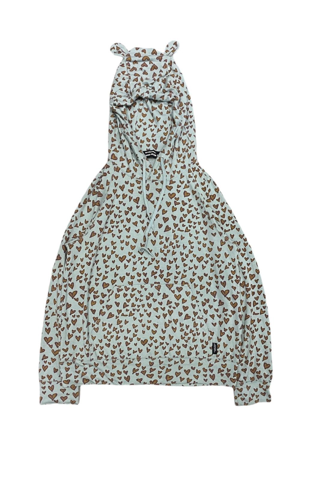 Ne-Net 2000s Cat ears love leopard lights hoodie Size US M / EU 48-50 / 2 - 1 Thumbnail