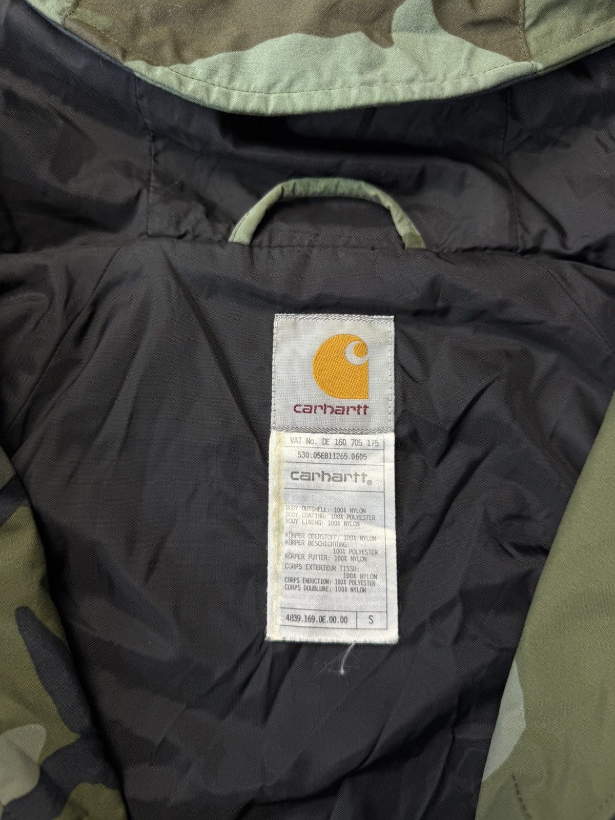Carhartt Vintage: Carhartt Wax Camo Jacket Y2K Size US S / EU 44-46 / 1 - 17 Thumbnail