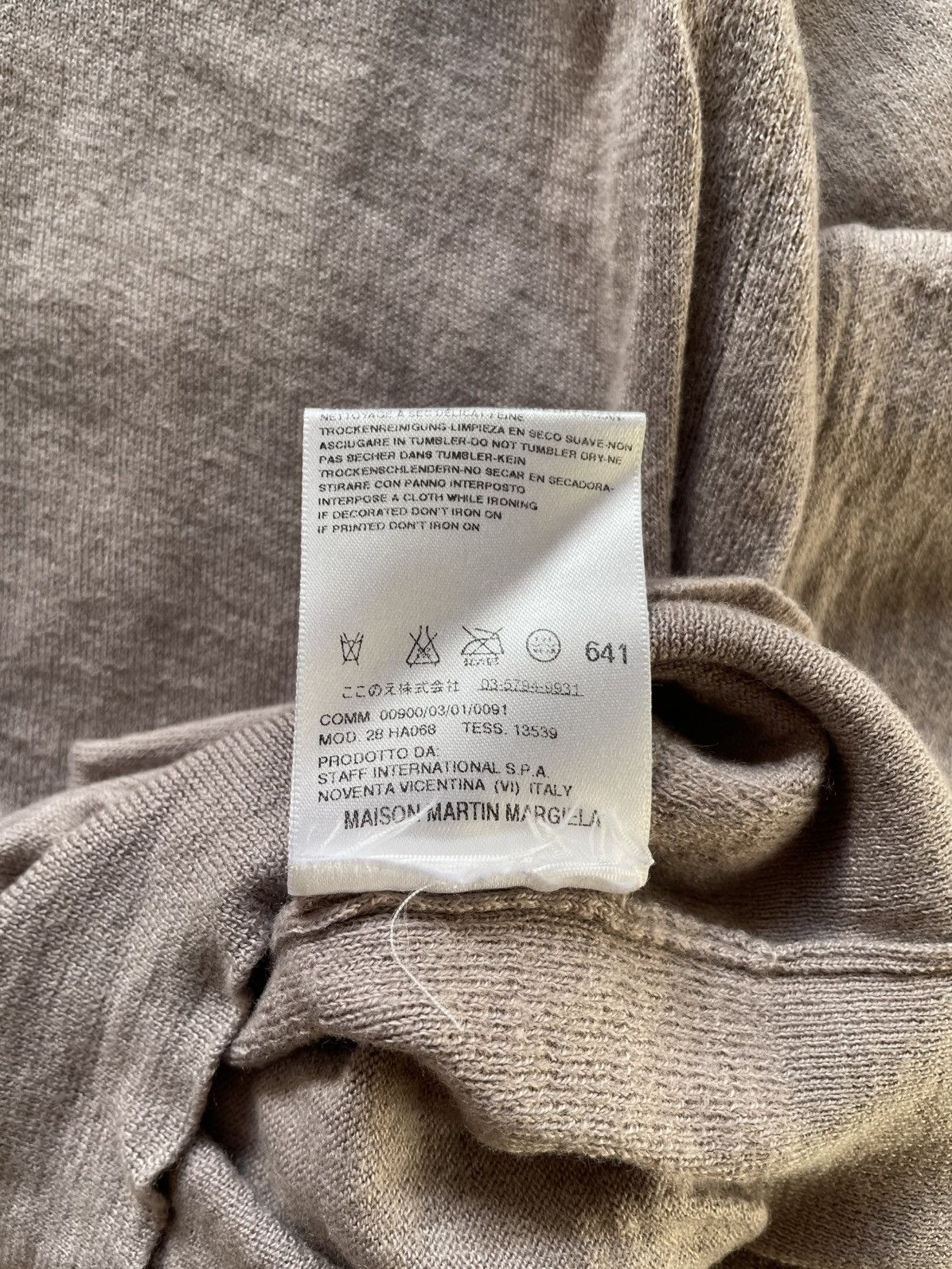 Maison Margiela S/S 2009 Maison Martin Margiela Line 14 Sweater Size US S / EU 44-46 / 1 - 7 Thumbnail