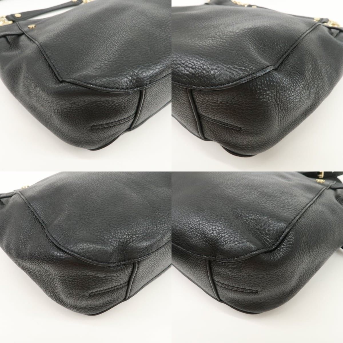 Michael Kors Michael Kors Leather Shoulder Bag Black Size ONE SIZE - 5 Thumbnail