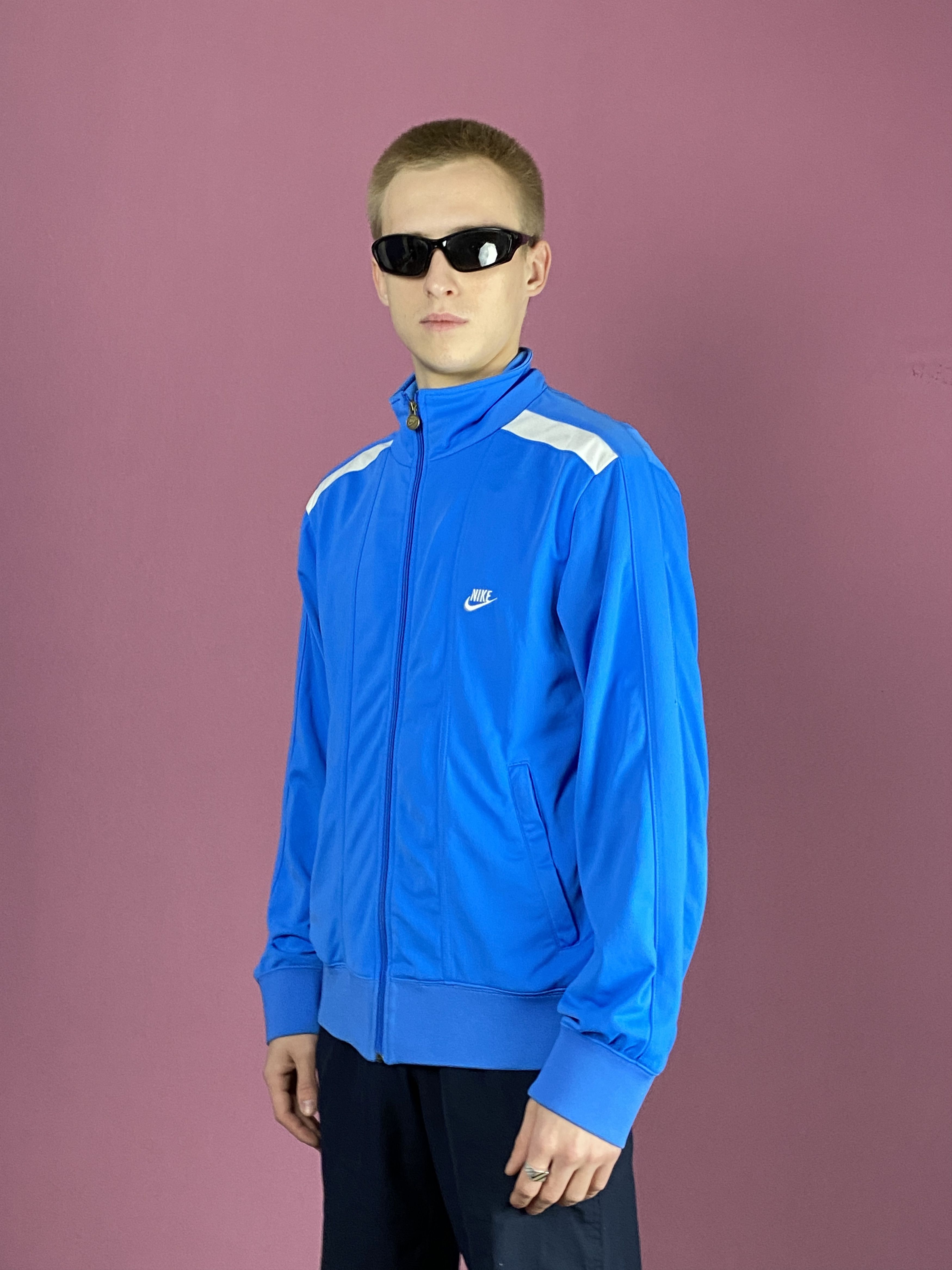 Nike × Vintage Nike Vintage Men's Track Jacket - M Size US M / EU 48-50 / 2 - 2 Thumbnail