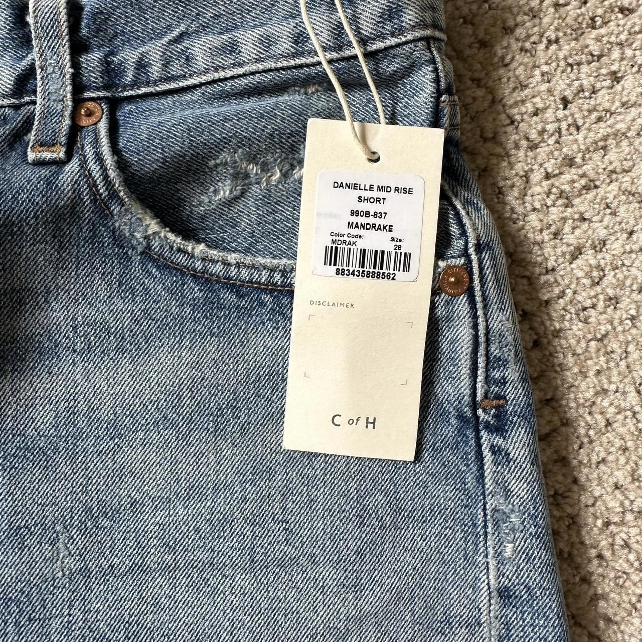 Citizens Of Humanity Citizens of Humanity Danielle Mid-Rise Denim Shorts Sz28 NWT Size 28" / US 6 / IT 42 - 5 Thumbnail