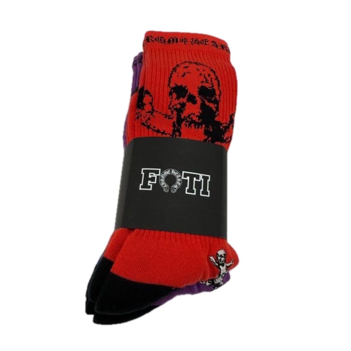 Chrome Hearts Chrome Hearts foti socks size M Size ONE SIZE - 1 Thumbnail