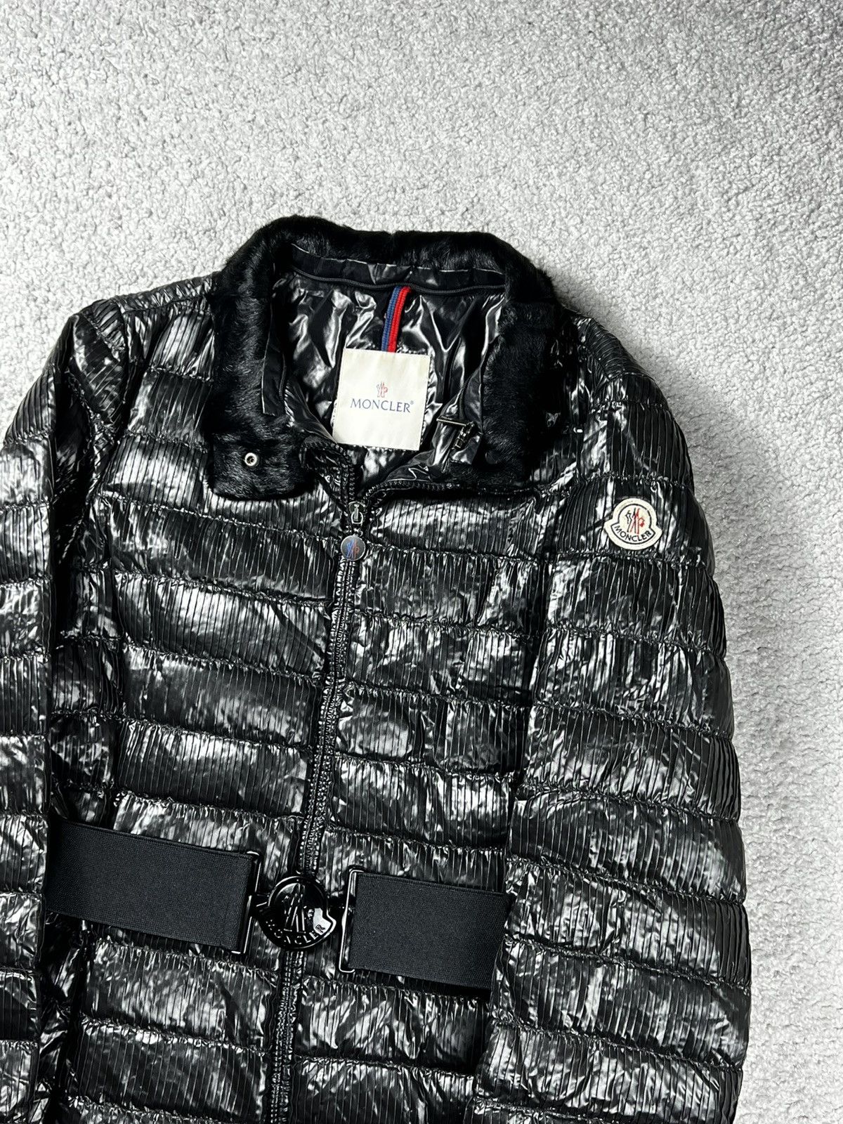 Moncler Moncler Morzine Black Belt Jacket Size M Size M / US 6-8 / IT 42-44 - 4 Thumbnail