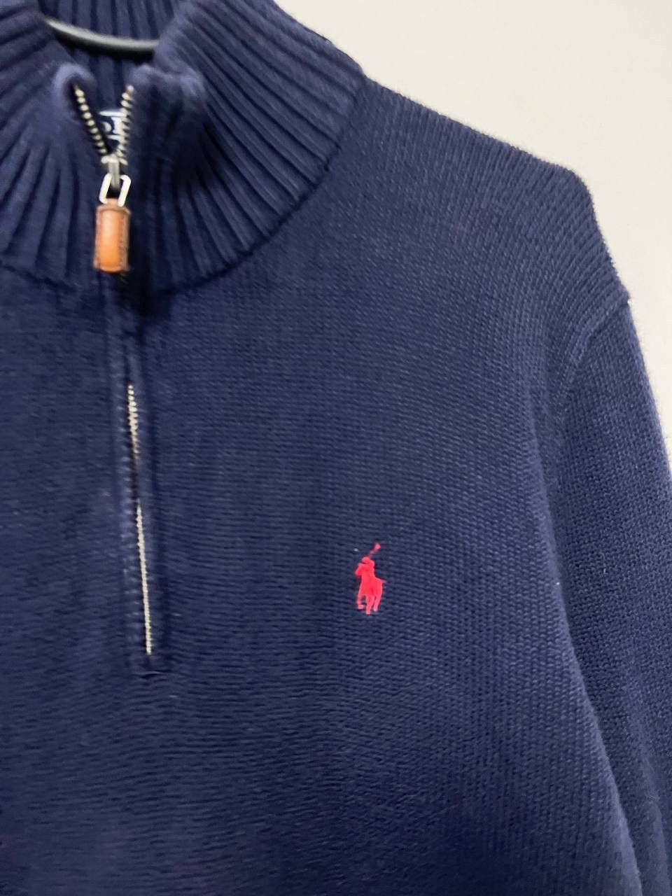 Polo Ralph Lauren Vintage 90s Polo Ralph Lauren 1/4 Zip Sweater Knit sz M Size US M / EU 48-50 / 2 - 6 Thumbnail
