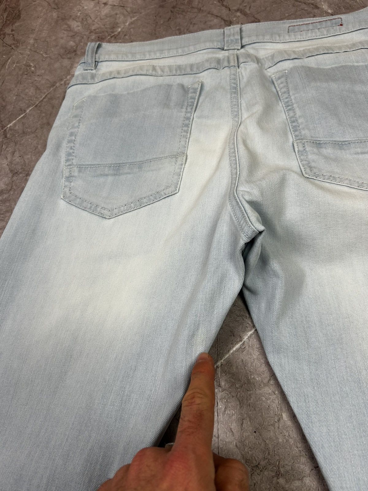 Dirk Bikkembergs Dirk Bikkembergs Biker Jeans Denim Pants Size US 33 - 12 Thumbnail