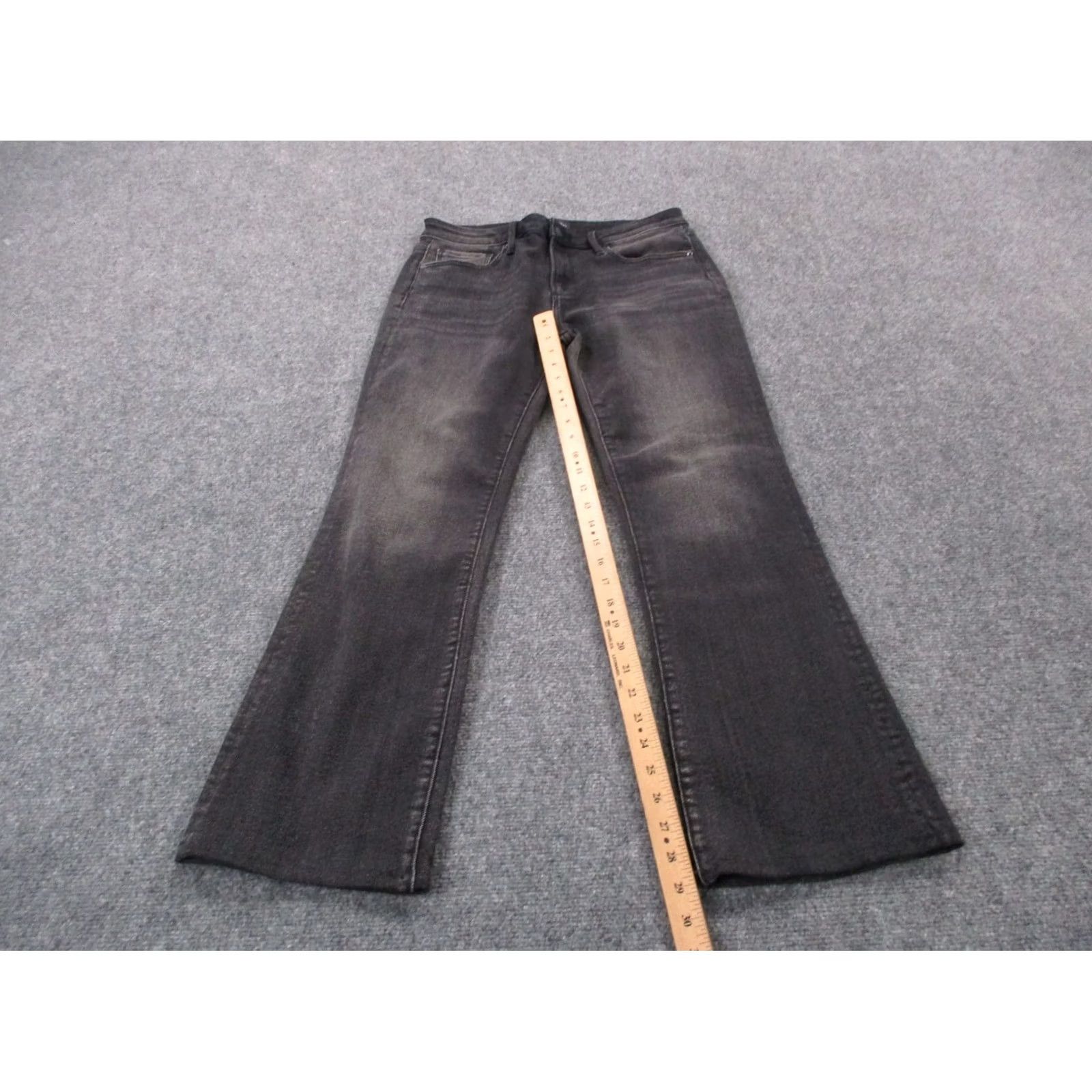 Vintage Driftwood Jeans Womens 30 X 31 Black Denim Bootcut 30 Regular Inseam Jeans Womens Black Driftwood Bootscut Jeans 30x31 Size 30" / US 8 / IT 44 - 4 Thumbnail