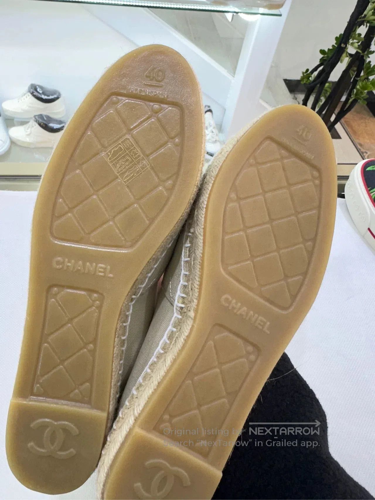 Chanel Chanel Espadrilles Size 40. Size US 8.5 / IT 38.5 - 4 Thumbnail