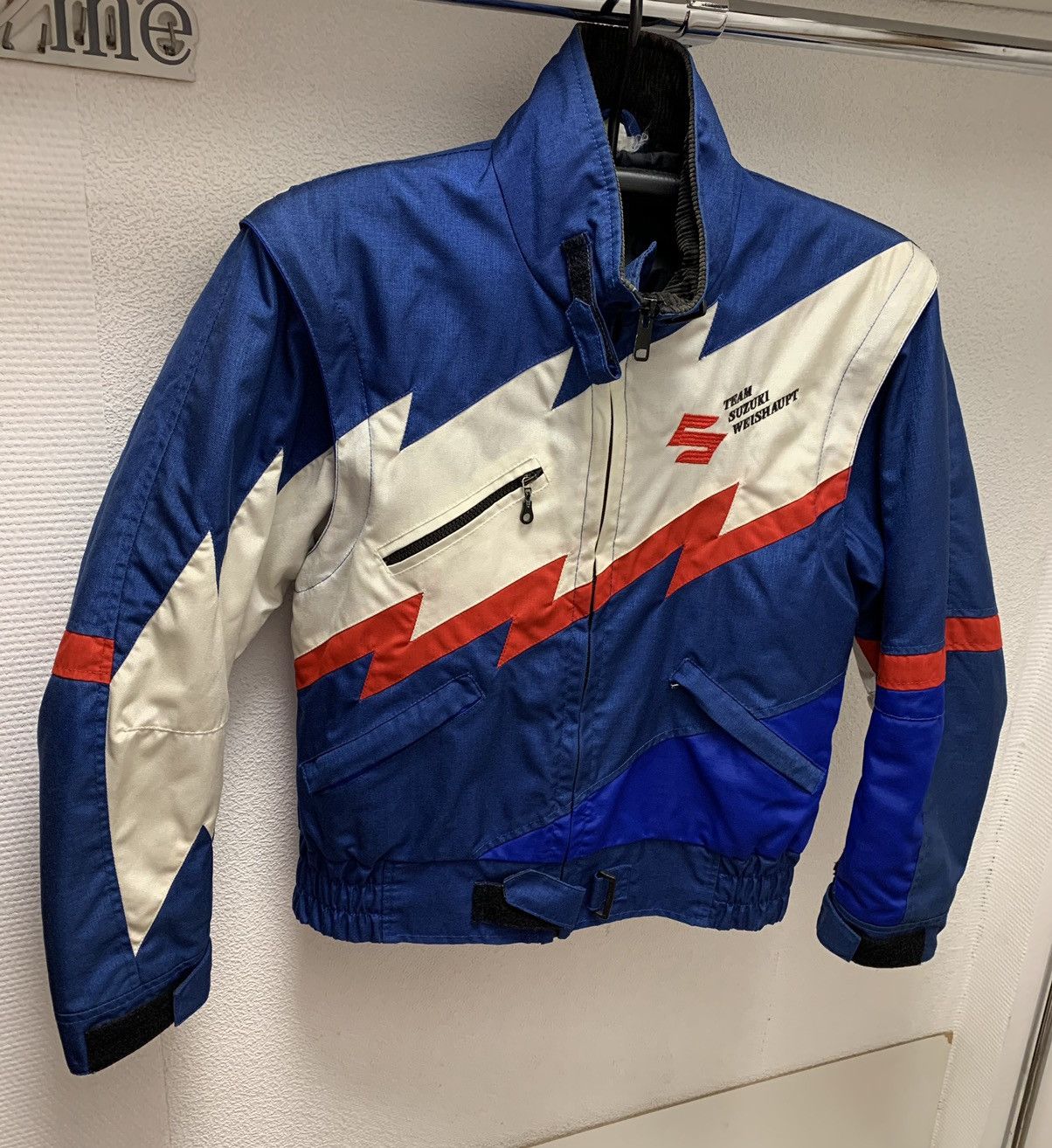Vintage Suzuki vintage racing f1 formula uno light jacket L-XL sz Size US L / EU 52-54 / 3 - 2 Thumbnail
