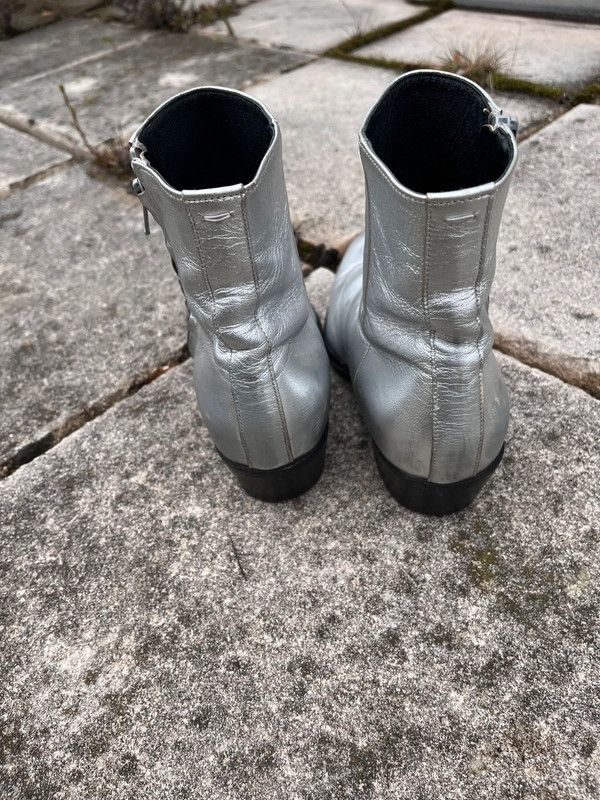 Maison Margiela Maison Martin Margiela Cuban Heels silver Size US 6 / EU 39 - 3 Thumbnail