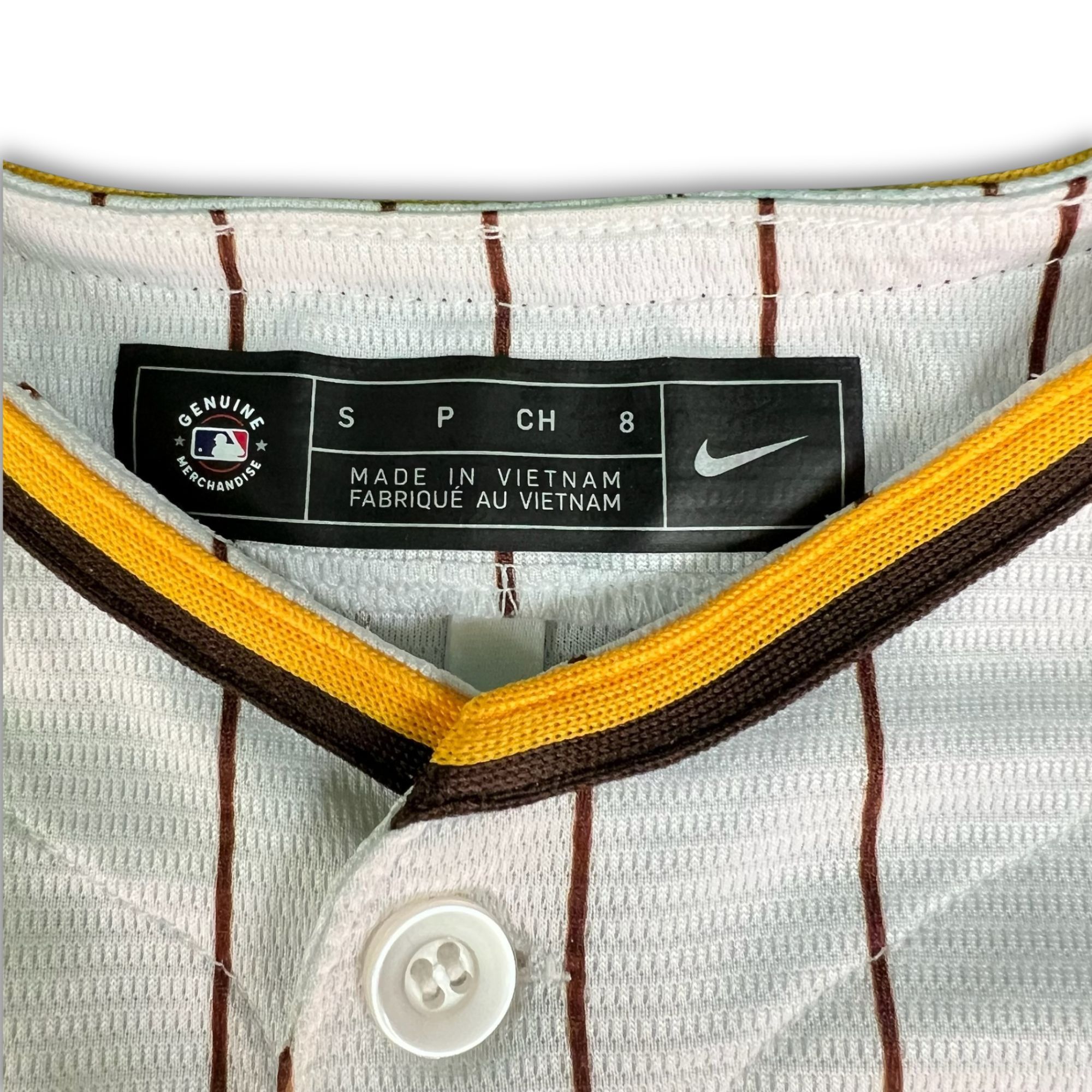 Nike NIKE San Diego Padres Tatis Jr. #23 Baseball Jersey Size S W Size US S / EU 44-46 / 1 - 7 Thumbnail