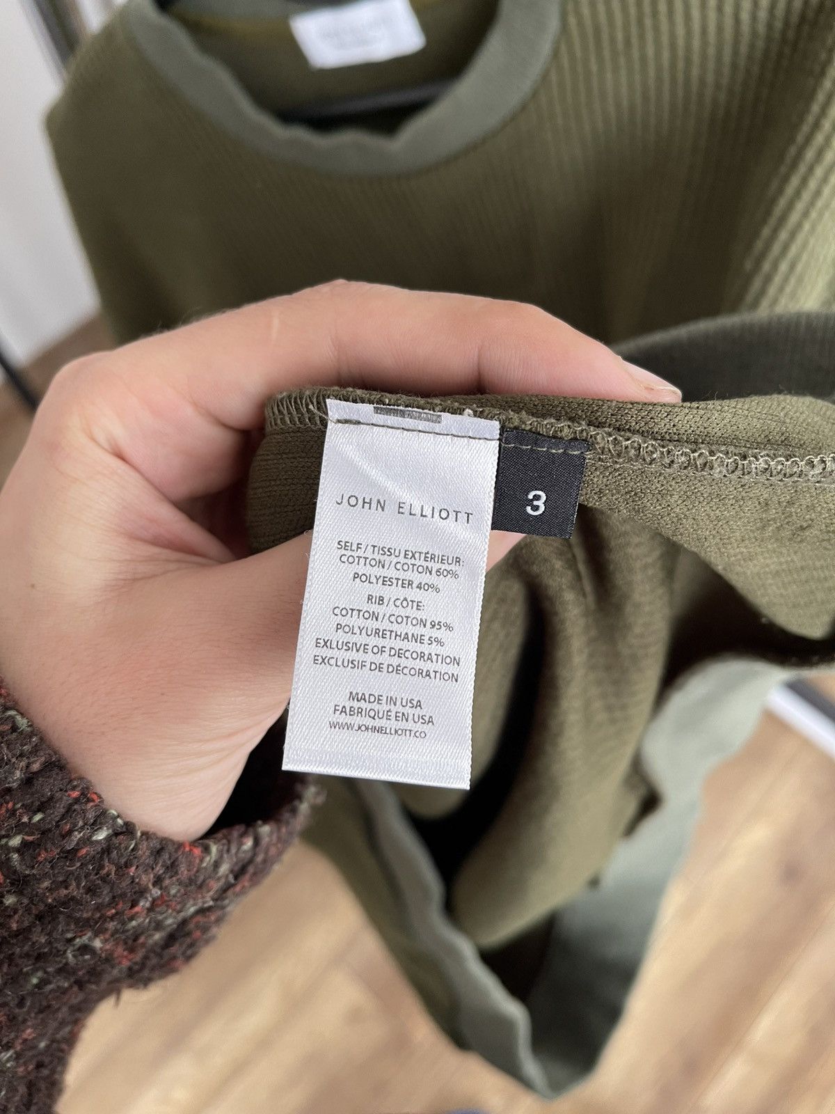John Elliott FW18 John Elliott Faded Sweatshirt Crewneck USA Size US L / EU 52-54 / 3 - 8 Thumbnail