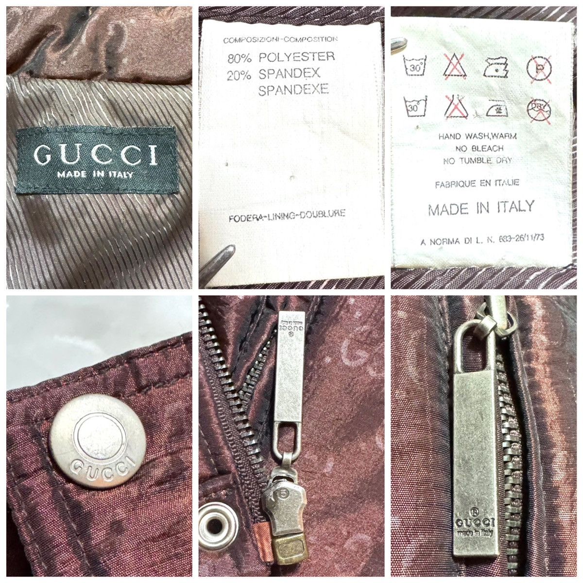 Gucci hologram jacket sale
