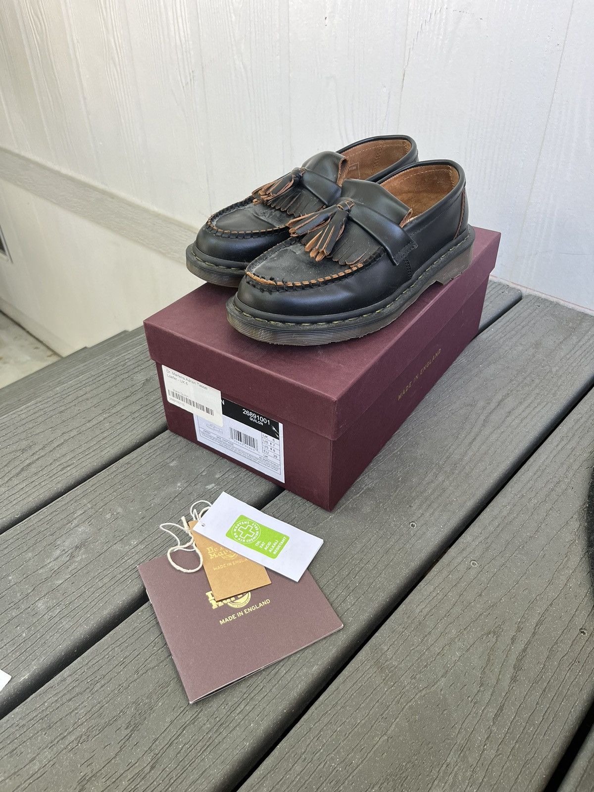 Dr. Martens Dr. Marten Adrien Tassle Loafers Size US 7 / EU 40 - 9 Thumbnail