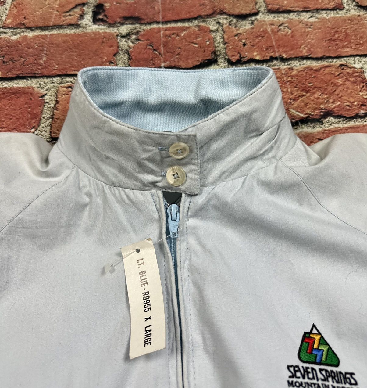 Wilson Vintage Seven Springs Mountain Resort Bomber Jacket 80s 90s Size XL / US 12-14 / IT 48-50 - 8 Thumbnail