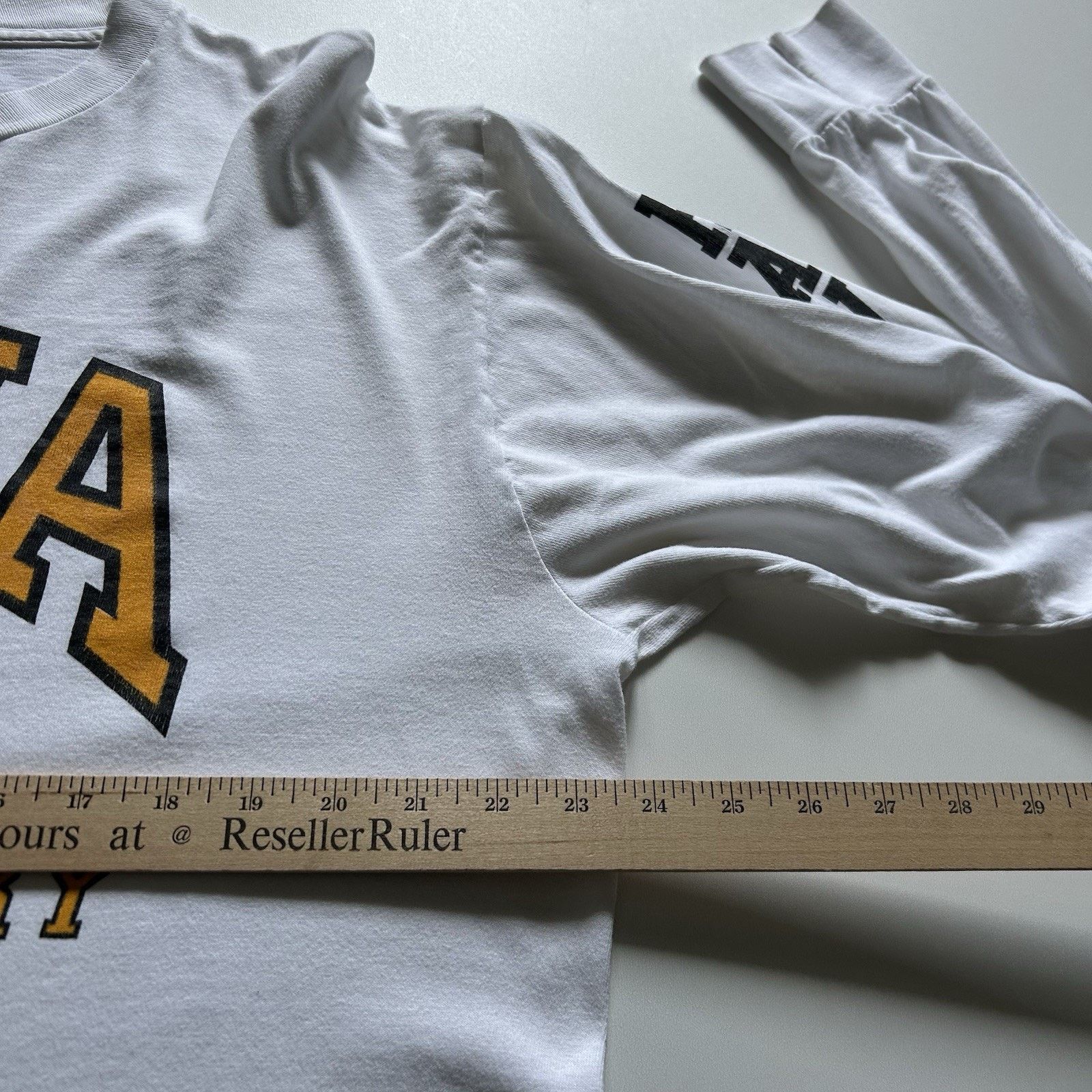 Fruit Of The Loom Vintage 90s NCAA Cross Country Long Sleeve XL Iowa Hawkeye Size US XL / EU 56 / 4 - 6 Thumbnail