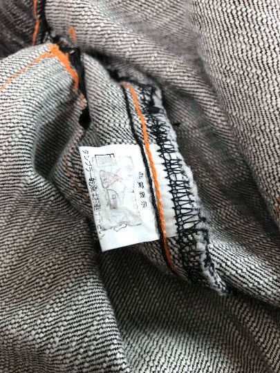Japanese Brand Satan Arbeit japanese brand raw cut design double knee patch Size US 32 / EU 48 - 8 Thumbnail