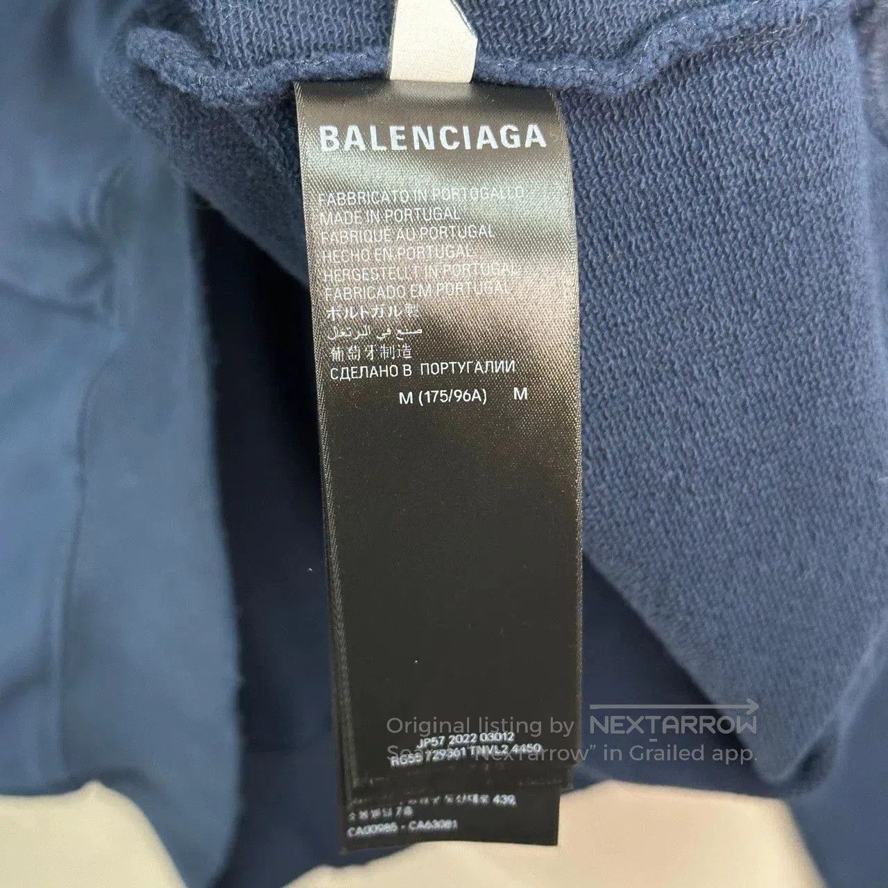 Balenciaga Balenciaga New Letter Print Hoodie. Size US M / EU 48-50 / 2 - 4 Thumbnail