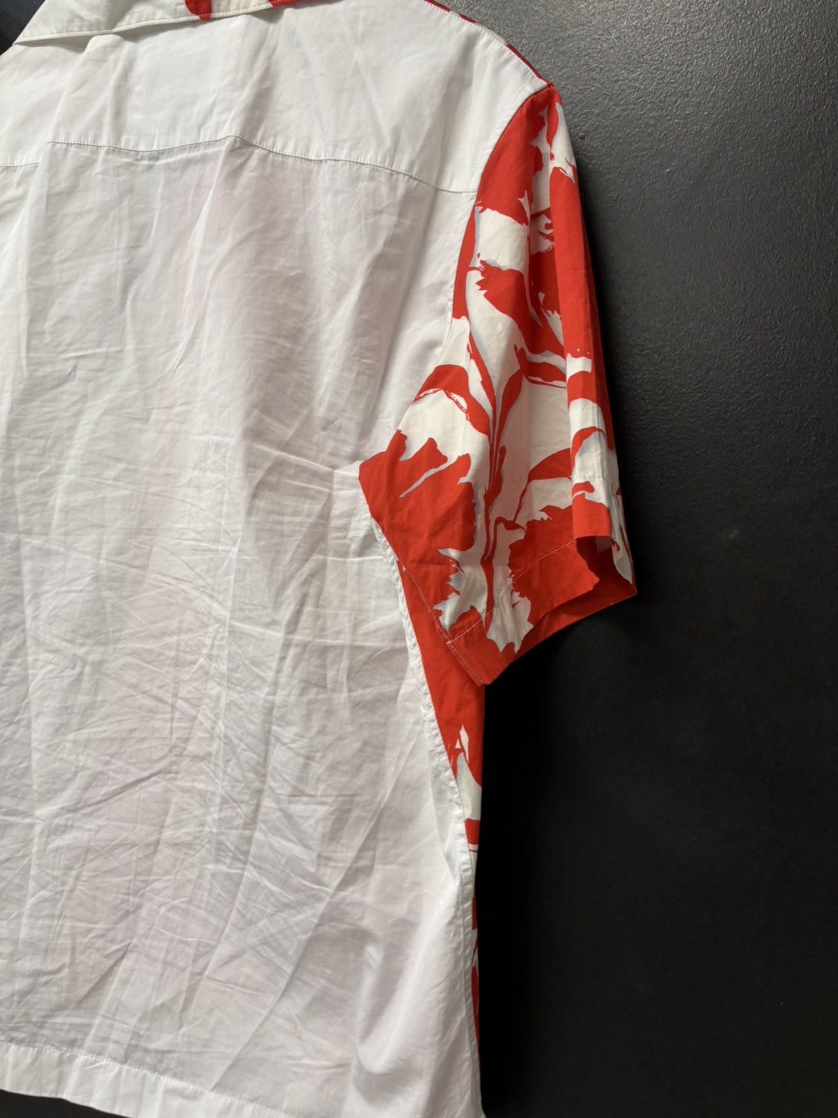 Prada Prada Double Match shirt red white Size US M / EU 48-50 / 2 - 5 Thumbnail