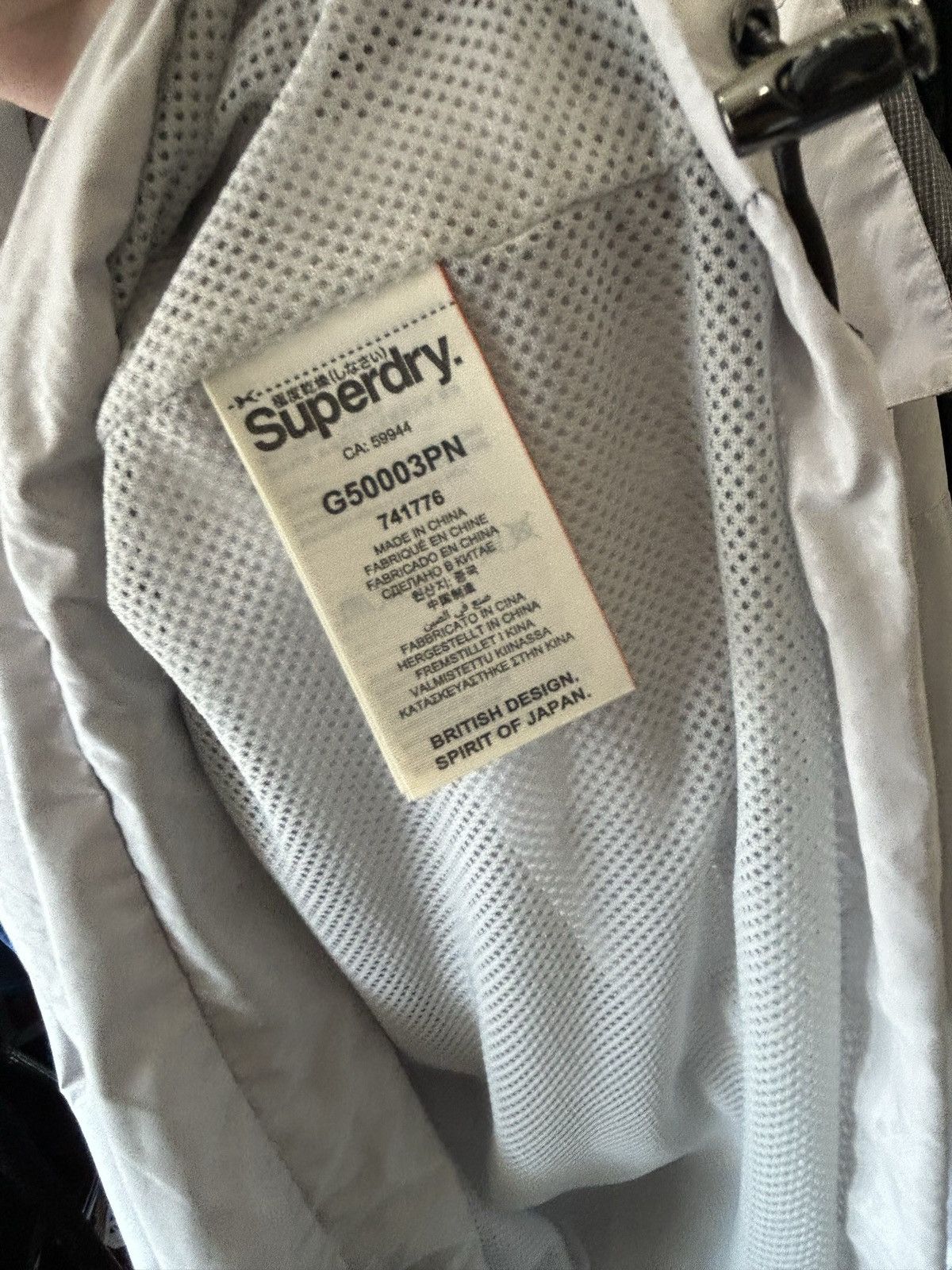 Superdry Superdry Refective Windbreaker Size US XL / EU 56 / 4 - 17 Thumbnail