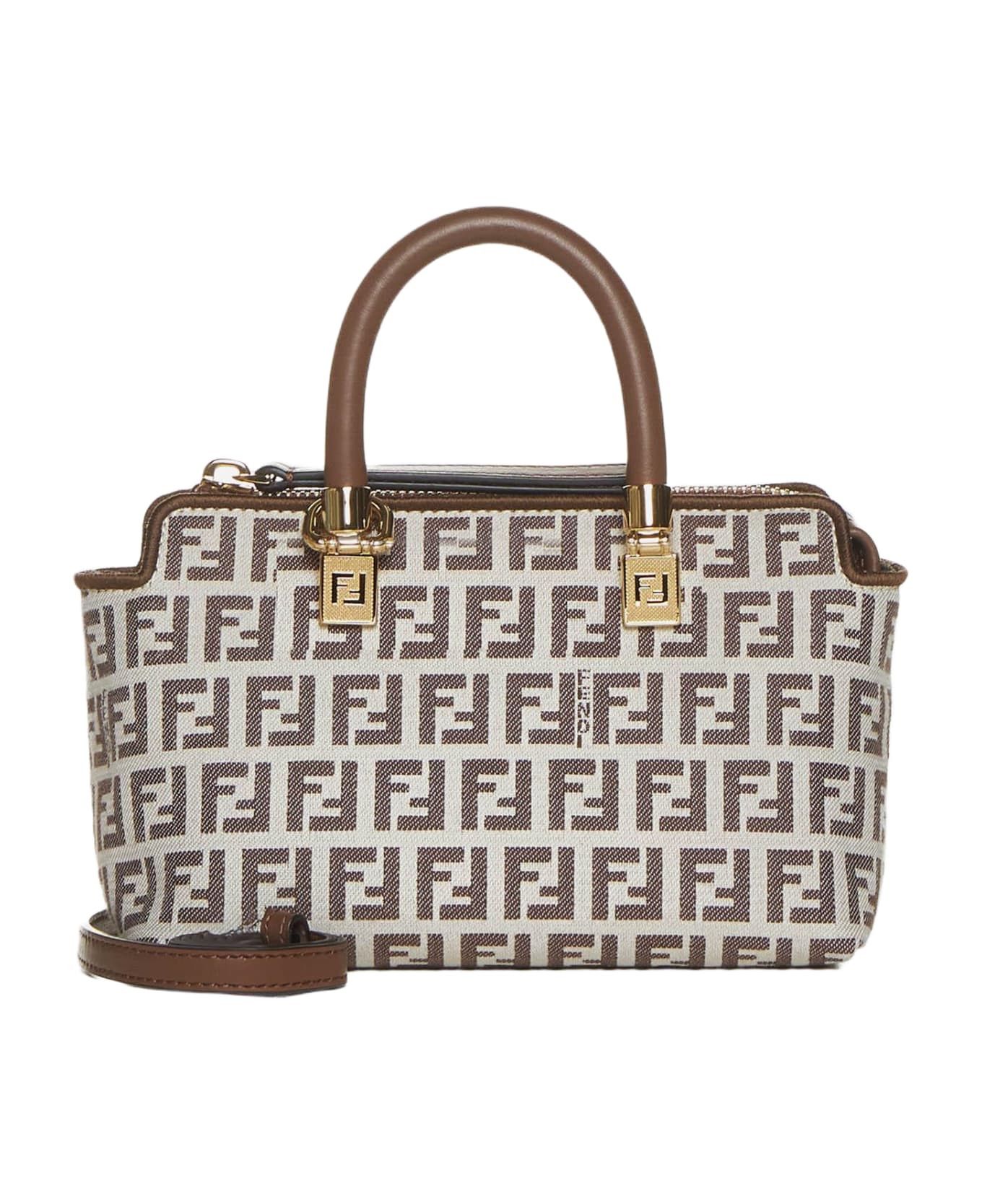 Fendi o1s1wg111225 Size: OS/By The Way Mini in Brown/White Size ONE SIZE - 1 Thumbnail