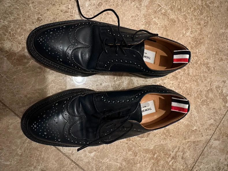 Thom Browne Thom Browne Classic brocade leather shoes Size US 8 / EU 41 - 2 Thumbnail