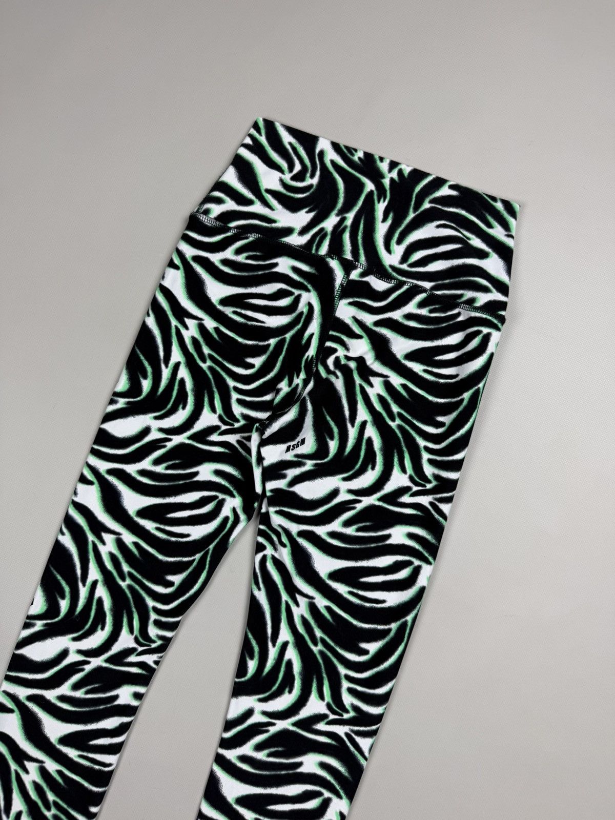 MSGM MSGM Ladies Patterned Leggins Tights Pants Size ~ S Size 28" / US 6 / IT 42 - 17 Thumbnail