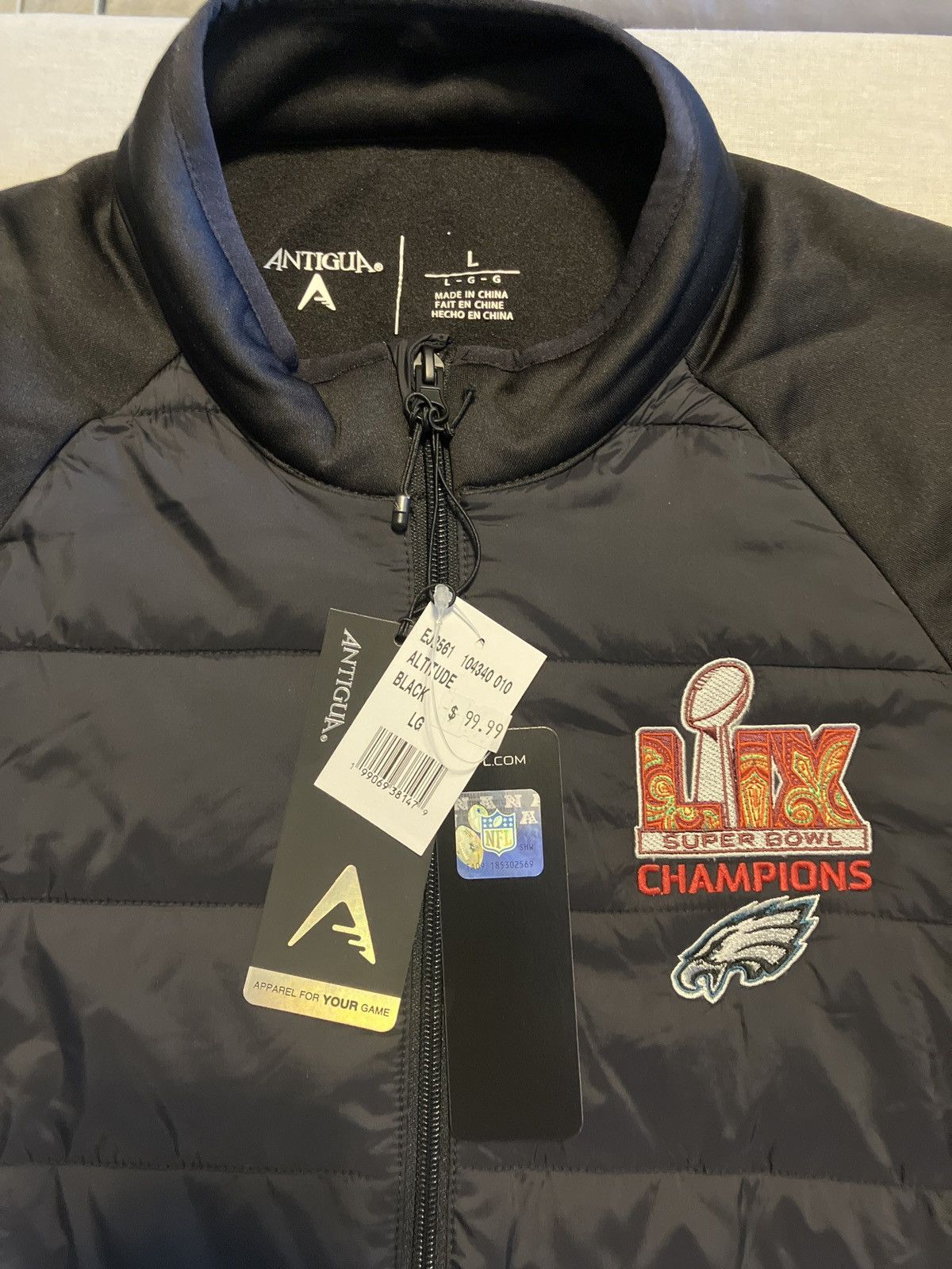Antigua Antigua Philadelphia Eagles Super Bowl LIX Champions Size US L / EU 52-54 / 3 - 1 Thumbnail