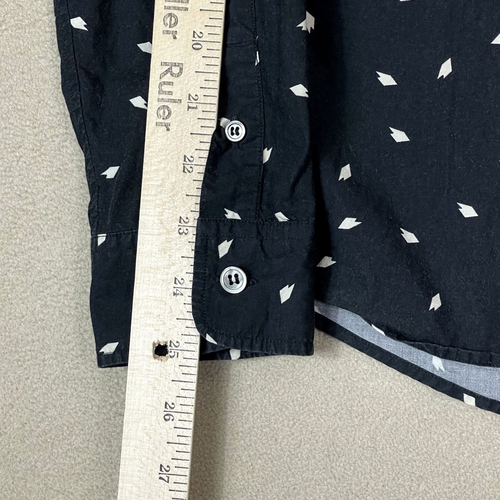 Vintage APC Shirt Mens M Black Rue Madame Paris Long Sleeve Pocket Button Up Size US M / EU 48-50 / 2 - 5 Thumbnail