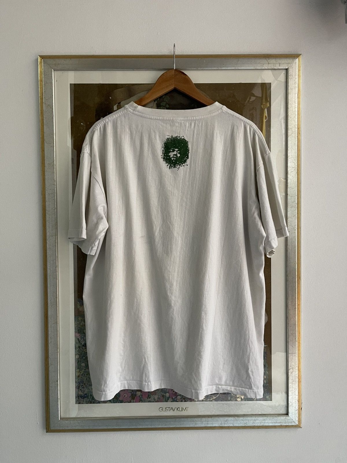 Vintage Vintage Jimmy Hendrix Botanic Portrait t shirt 90s Size US XL / EU 56 / 4 - 2 Thumbnail