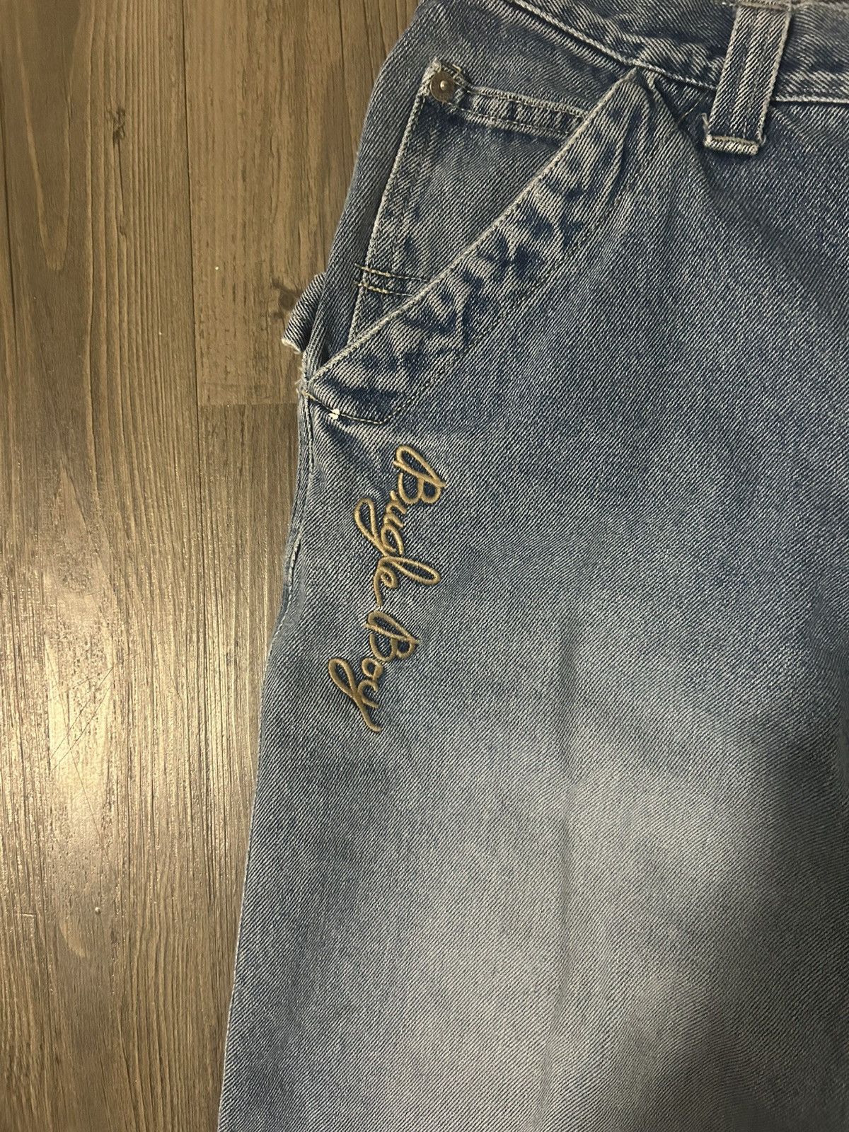 Bugle Boy Embroidered Bugle Boy Baggy Jorts Size US 34 / EU 50 - 4 Thumbnail