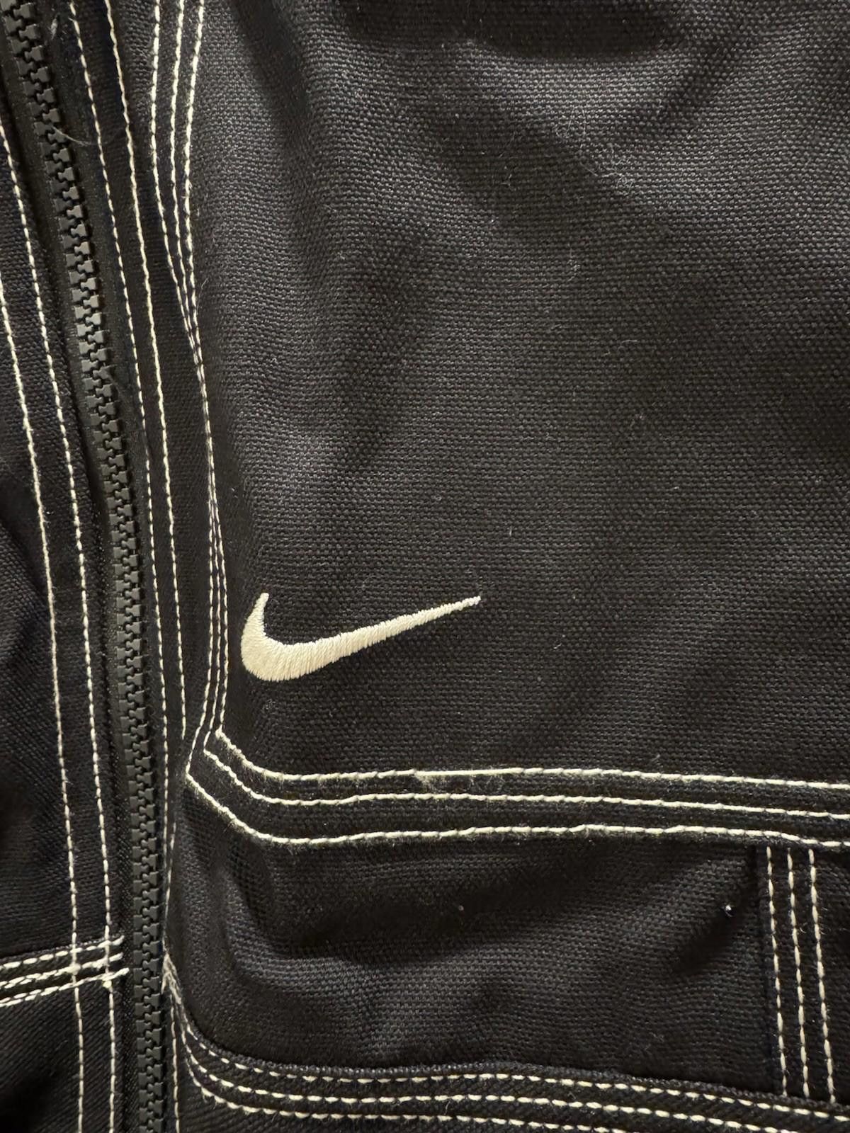 Nike Nike Sportswear Women's Oversized Graphic Cargo Jacket Black Size M / US 6-8 / IT 42-44 - 2 Thumbnail
