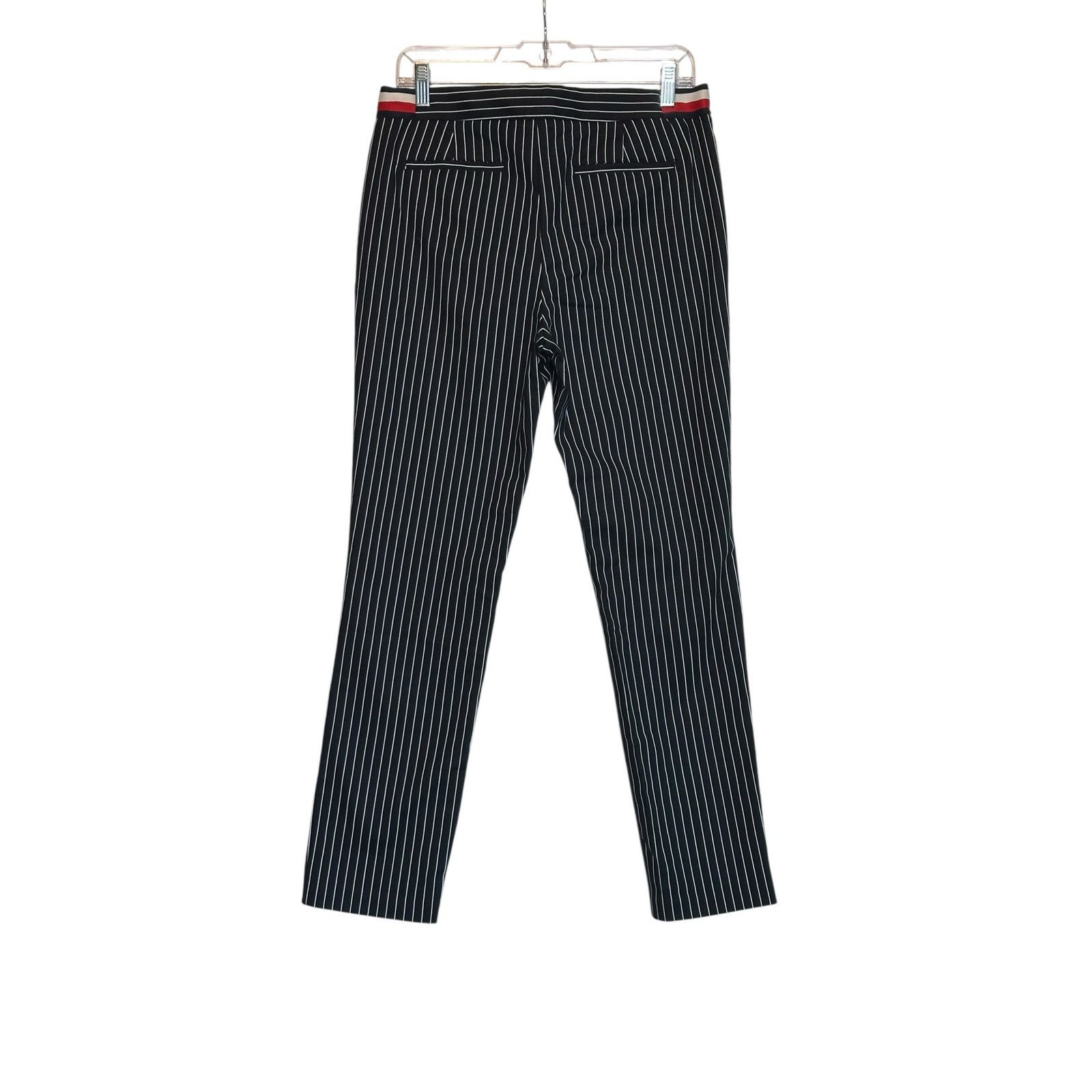 Tommy Hilfiger Tommy Hilfiger navy blue white stripes pants size 8 Size 32" / US 10 / IT 46 - 10 Thumbnail