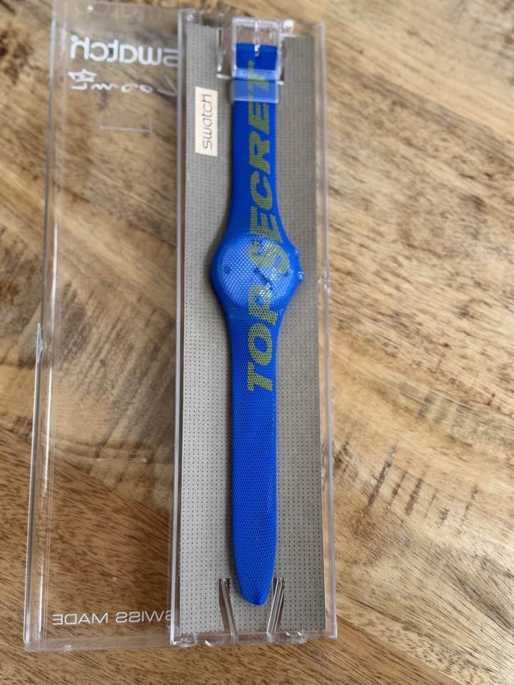 Swatch Swatch Top Secret GK905 1998 - New Old Stock, Unworn 🕵️⌚ Size ONE SIZE - 2 Thumbnail