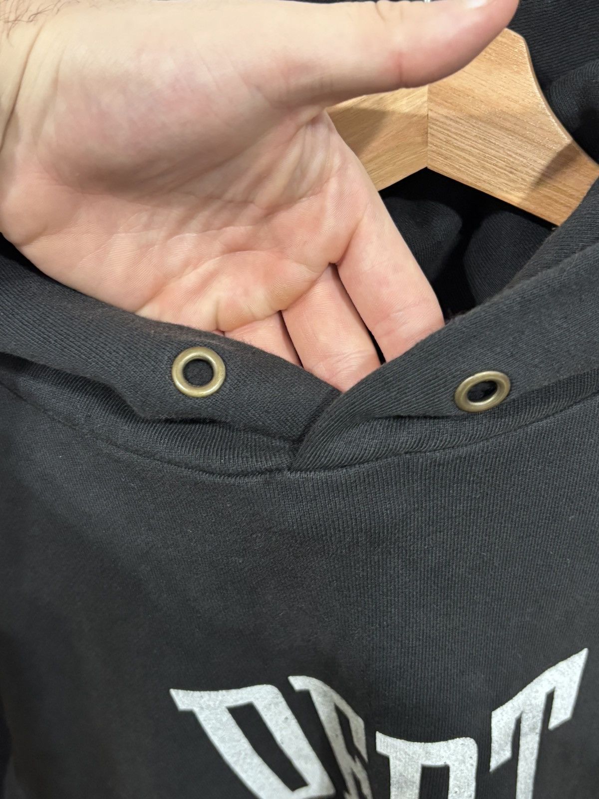 Gallery Dept. Gallery Dept Gym Cut Off Sleeveless Black Hoodie Size US XL / EU 56 / 4 - 3 Thumbnail