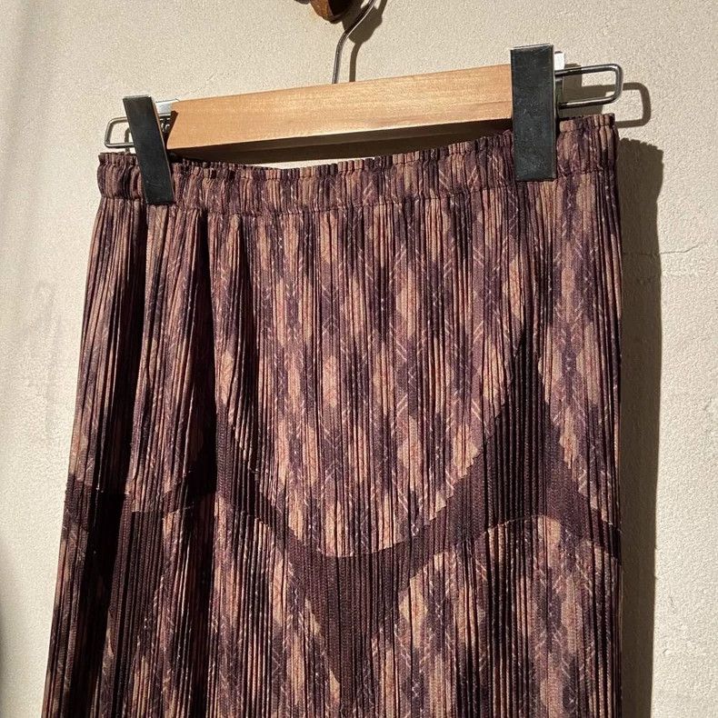 Issey Miyake Issey Miyake size:3 Geometric pattern skirt Size 42" / US 20 - 3 Thumbnail