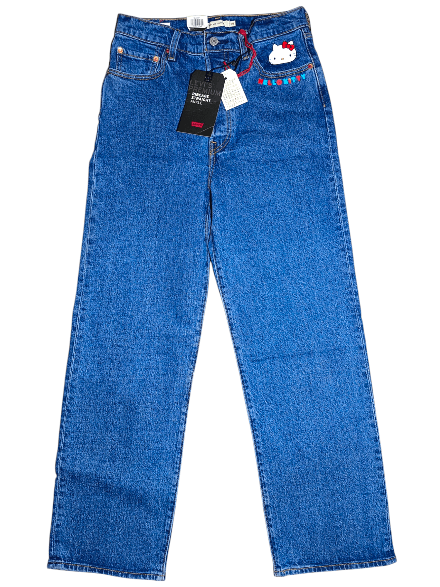 Levi's Rare Levis X Hello Kitty Jeans Size US 29 - 7 Thumbnail
