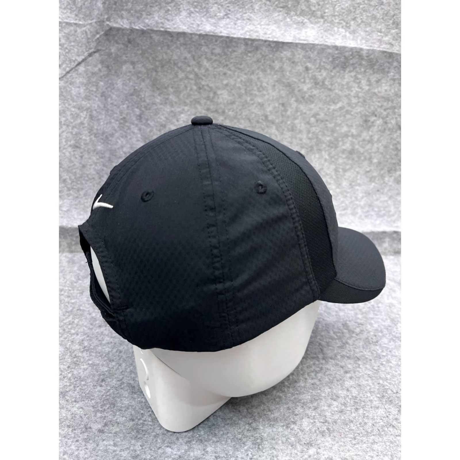 Nike Nike Hat Cap Strap Back Adult One Size Black Heritage86 Polyester Promo Size ONE SIZE - 7 Thumbnail