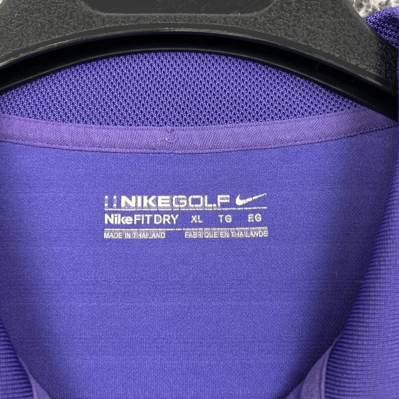 Nike Nike Golf Fit-Dry Polo Shirt Men Purple Collared XL Size US XL / EU 56 / 4 - 6 Thumbnail
