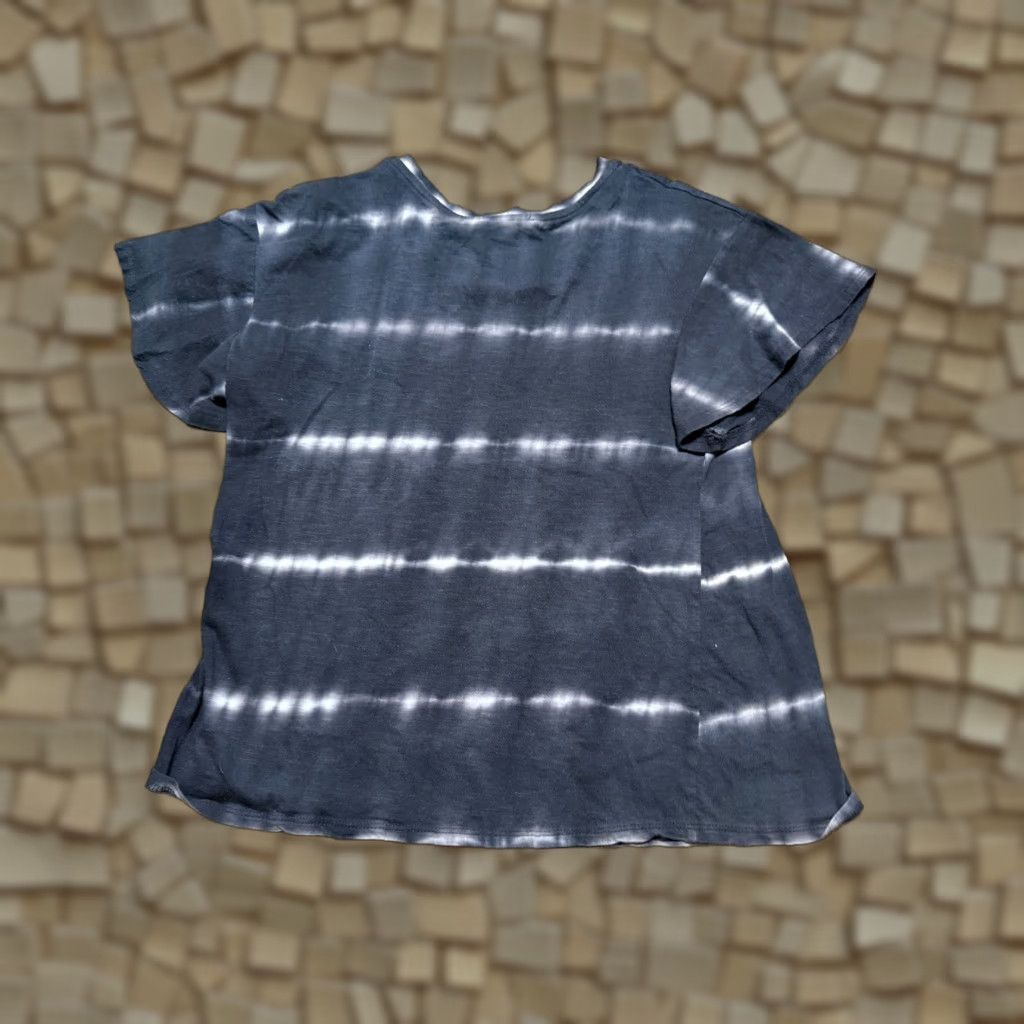 Doublet Double Zero Shirt Womens Medium Black White Tie Dye Short Sleeve Shirt Size M / US 6-8 / IT 42-44 - 1 Thumbnail