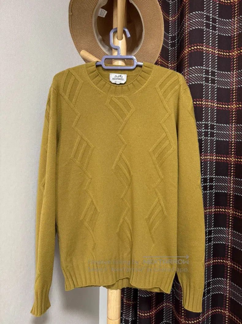 Hermes Hermes Cashmere Sweater, 100% Cashmere Size US L / EU 52-54 / 3 - 1 Thumbnail