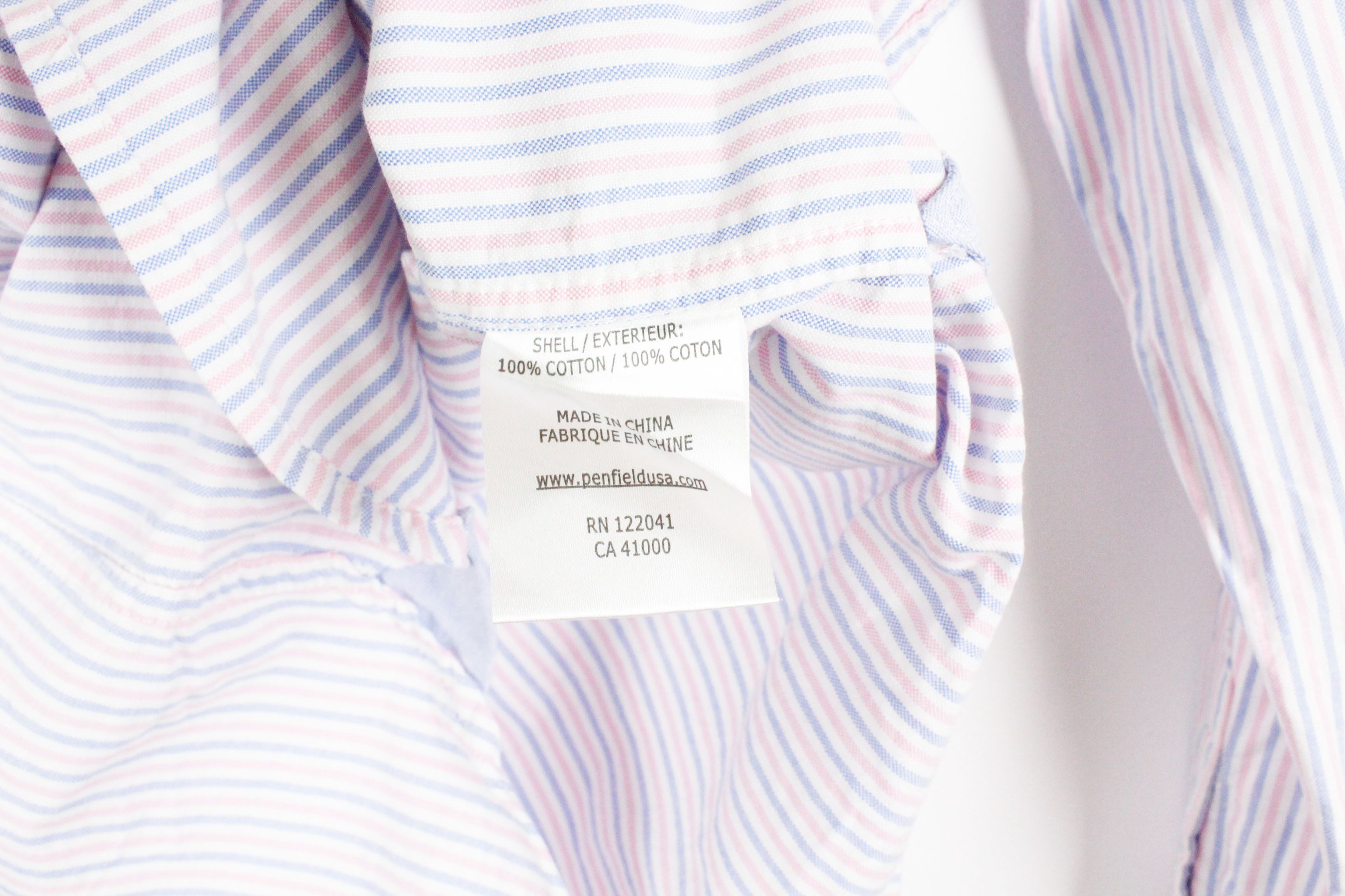 Penfield Penfield Multicolor Striped Flannel Oxford Shirt Size M / US 6-8 / IT 42-44 - 6 Thumbnail