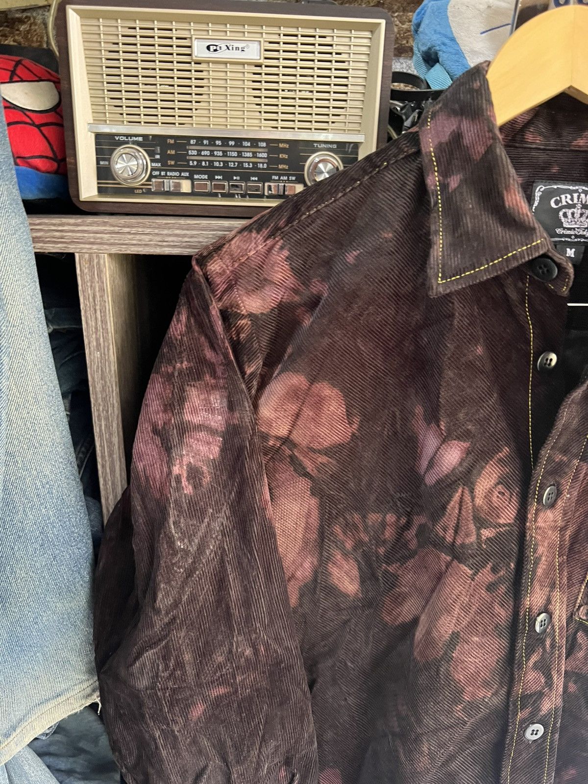 Other 🔥Rare Crimie Tokyo Color Bleach Corduroy Shirts Size US M / EU 48-50 / 2 - 5 Thumbnail