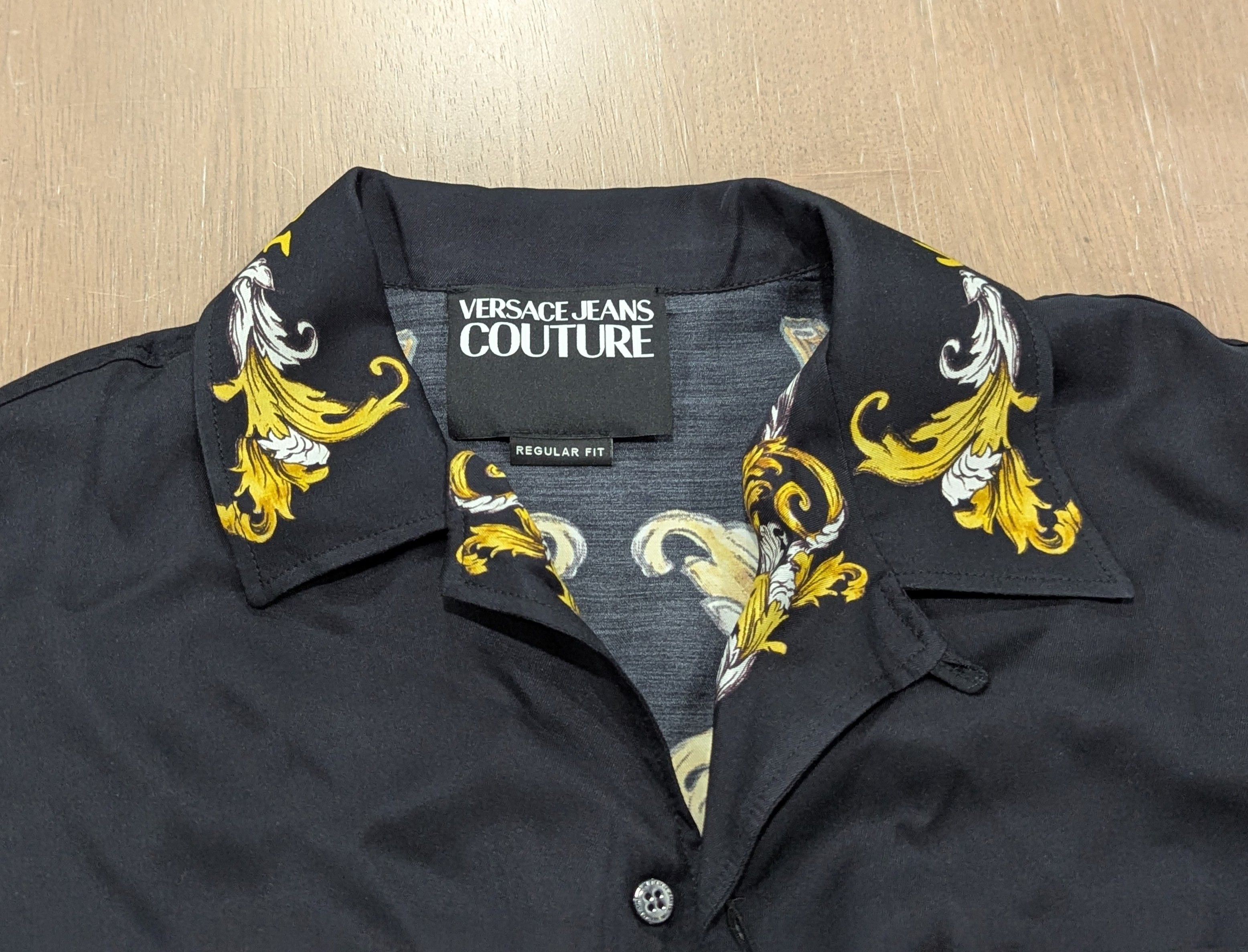 Versace Jeans Couture Versace Jeans Couture Barocco Button Up Shirt 46 Size US S / EU 44-46 / 1 - 2 Thumbnail