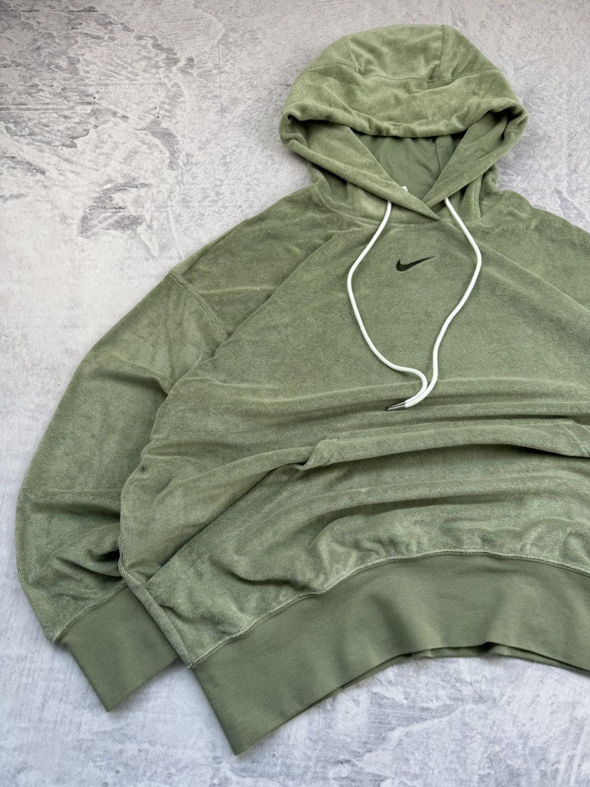 Nike × Vintage NIKE VINTAGE CENTER LOGO OVERSIZE BOXY HOODIE Size US L / EU 52-54 / 3 - 2 Thumbnail
