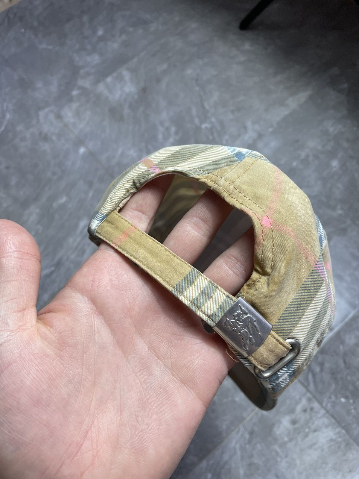 Burberry Burberry London Vintage Rare Nova Check Cap Streetwear Y2k Size ONE SIZE - 6 Thumbnail