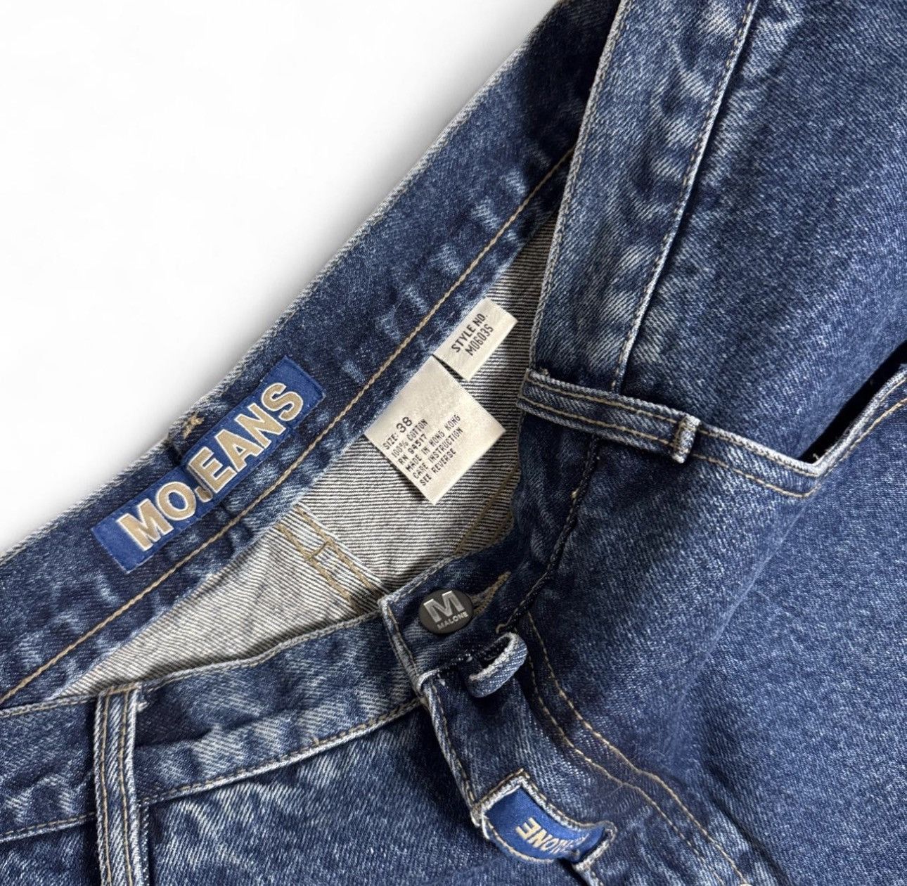 Southpole vintage y2k MO jeans denim shorts jorts Size US 38 / EU 54 - 3 Thumbnail