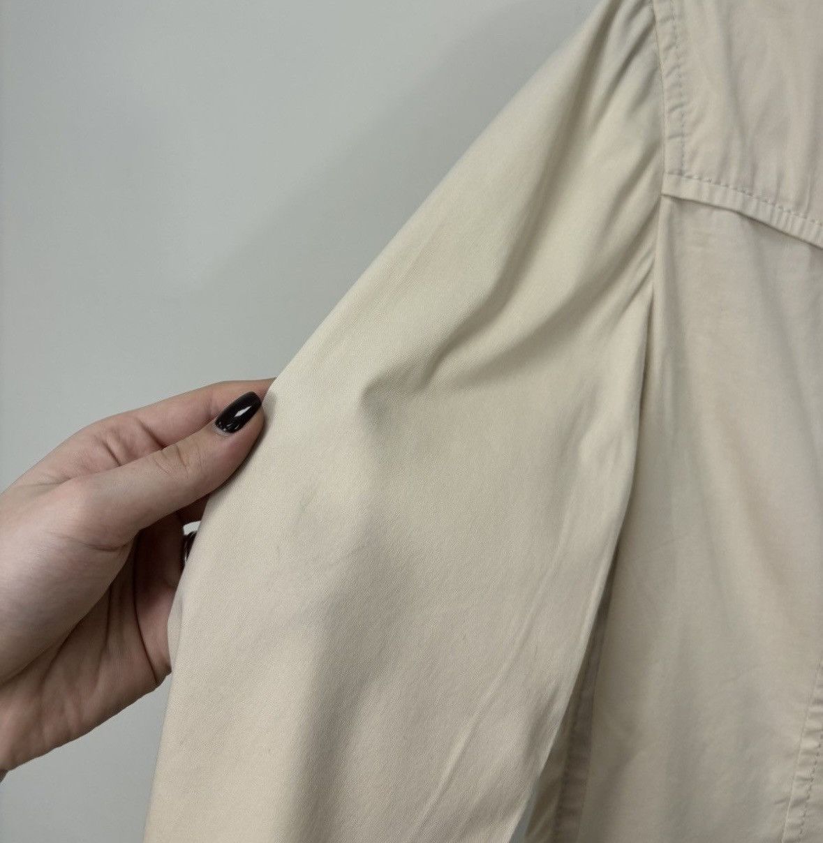 Prada Prada Women’s Cream Multipocket Cotton Nylon Collared Jacket Size M / US 6-8 / IT 42-44 - 21 Thumbnail