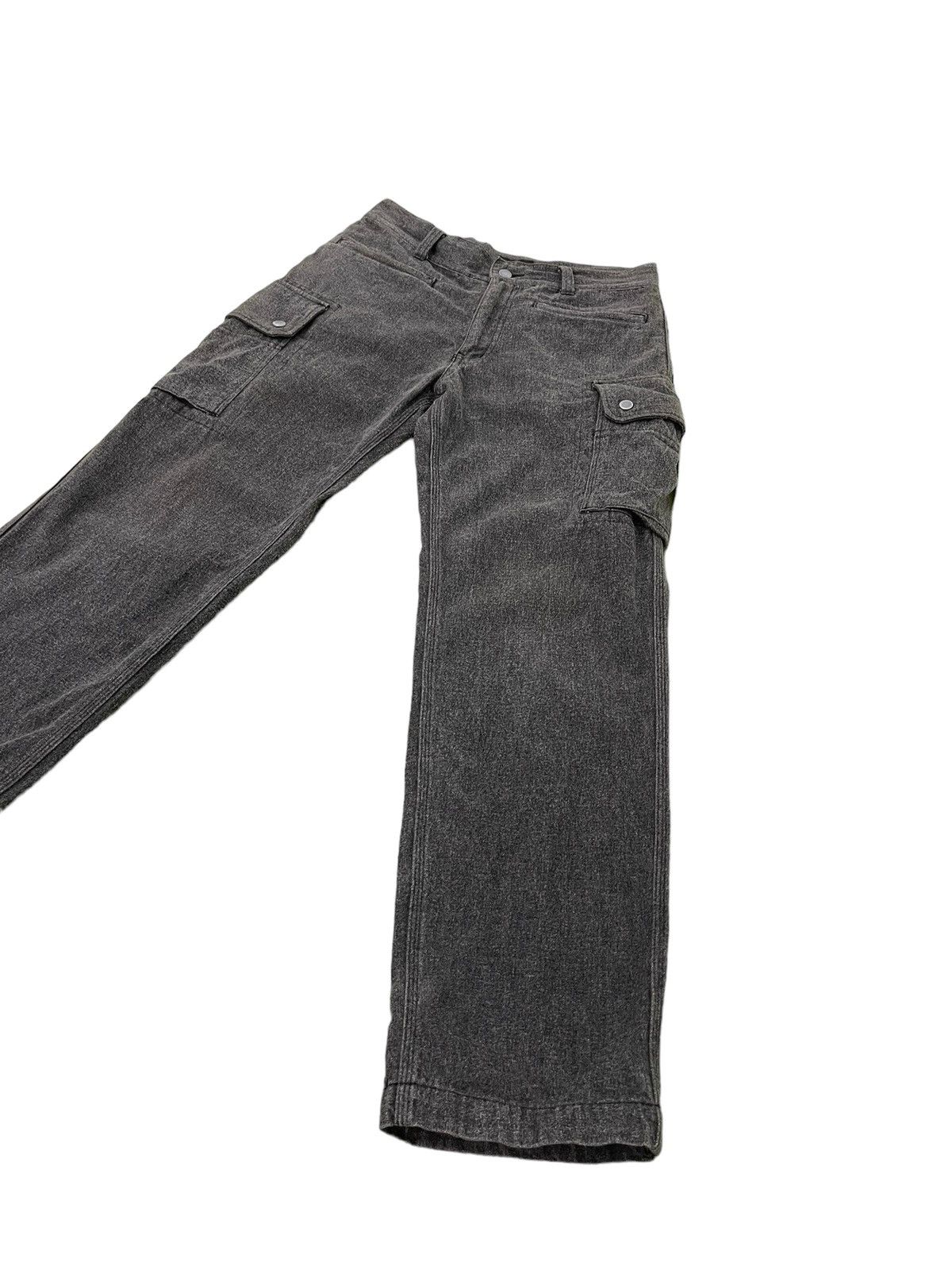 Japanese Brand Moleskin Cargo Acoustic Japan Thick Regular 7🟦2 Size US 31 - 3 Thumbnail